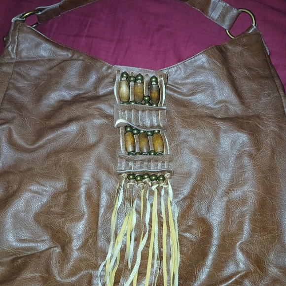 ALDO Vintage Smooth leather hobo bag. - Picture 5 of 10